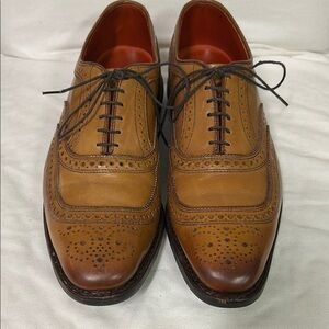 Allen Edmonds Strand - Walnut Oxford Brogues with Wingtip Design